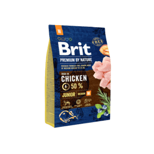 Brit Dog Dry Nature Jun Medium Breed 3Kg