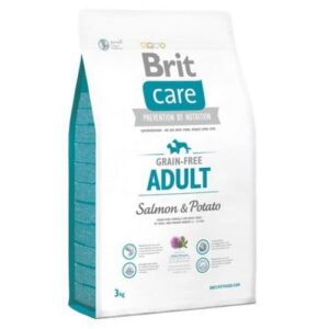 Brit Dog Dry Ad Gf Salmon S/M 15Kg