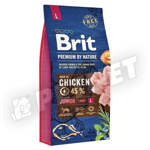 Brit Dog Dry Nature Jun Large Breed 3Kg