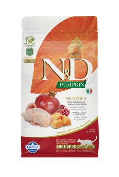 N&D Cat Dry Adult Neu Quail & Pom- 300Gr