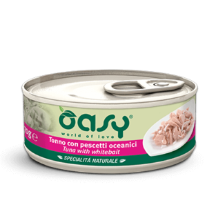 Oasy Cat Tin Natural Ton Pesc Ocean 70Gr