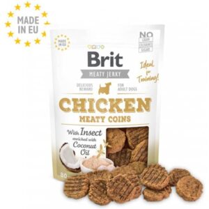 Brit Treats Jerky Chicken Coins 80 Gr