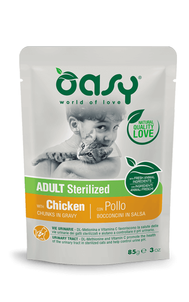 Oasy Cat Pouch Ster Chic Chunks 85 Gr