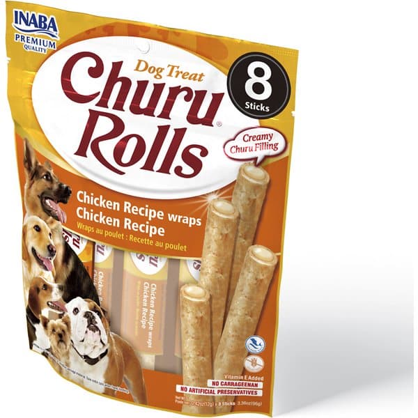 Churu Dog Rolls 731 Chicken Wraps