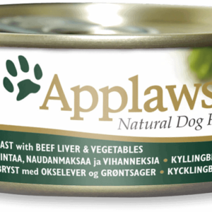 Applaws Dog Tin Chick Beef Liv/Veg - 156