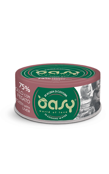 Oasy Cat Tin Love Pollo Fegato 70 Gr