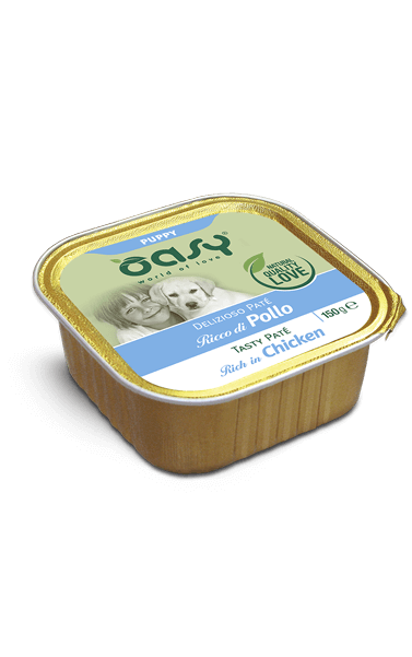 Oasy Dog Wet Deliz Pate Pup Jun Chic 150