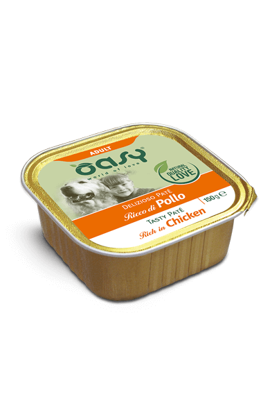 Oasy Dog Wet Deliz Pate Ad Chic 150 Gr