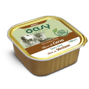 Oasy Dog Wet Deliz Pate Ad Deer 150Gr