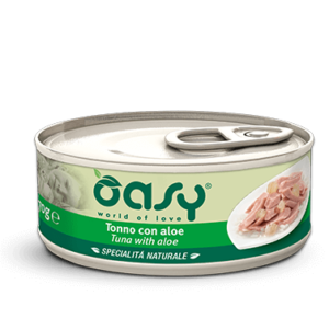 Oasy Cat Tin Natural Tonno Aloe 150 Gr