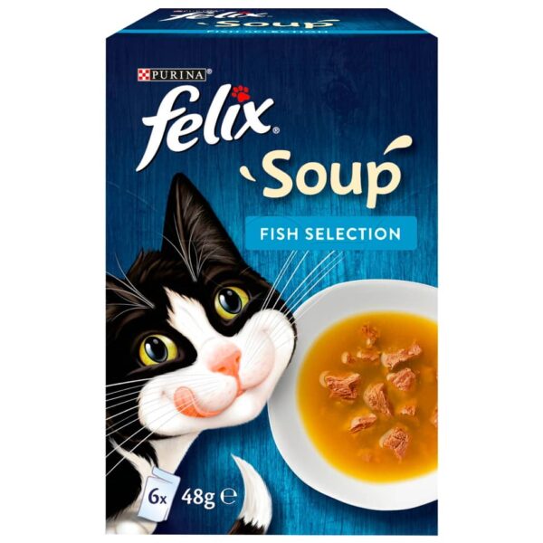 Felix Soup - Fish - 6 X 48 Gr
