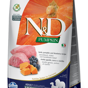 N&D Dog Dry Adult Med Max Cod/Pump 2.5Kg