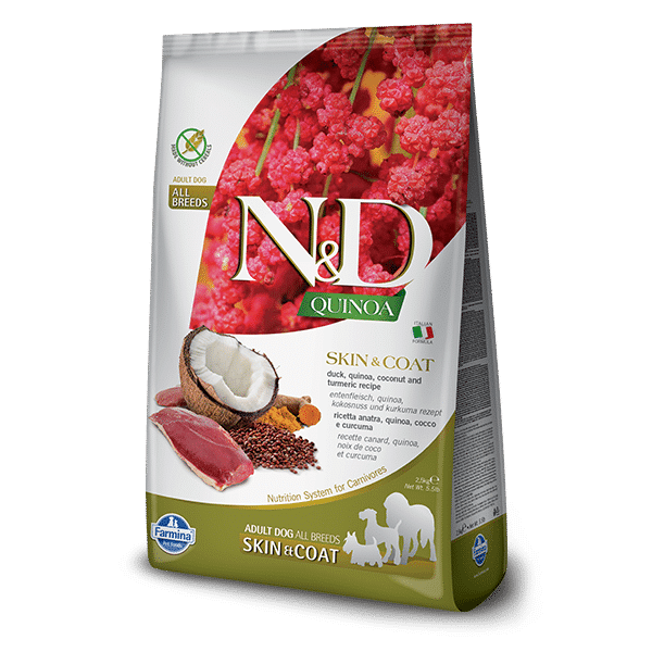 N&D Dog Dry Adult Skin Coat Duck 2.5Kg