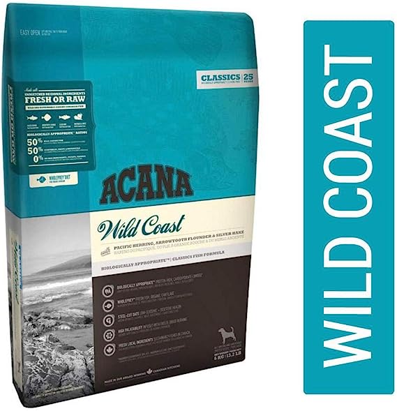 Acana Dog Dry Adult Wild Coast 14.5Kg
