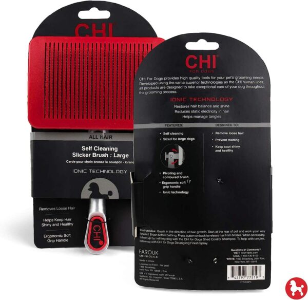 Chi Sof Pivoting Slicker Brush Lrg