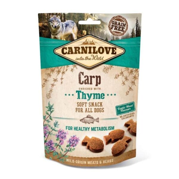Carnilove Dog Soft Snack Carp 200 Gr