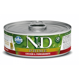 N&D Cat Wet Prime Kitten Chic Pom 80Gr