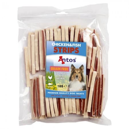 Antos Chicken & Fish Strips X 1Kg