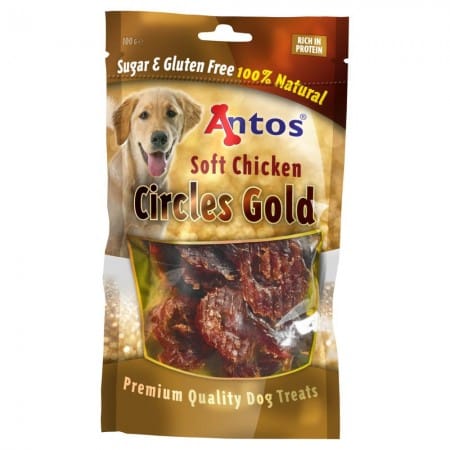Antos Circles Gold X 20Pcs