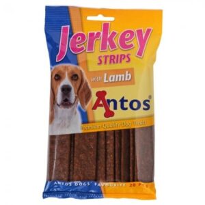 Antos Jerkey Strips Lamb X 14Pcs