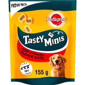 Pedigree Tasty Minis Chewy Slices Beef &