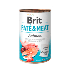 Brit Dog Tin Pate Salmon 400Gr