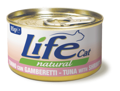 Life Cat Tin Tuna W/ Shrimps 85Gr