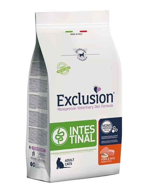 Exclusion Cat Intest Pork  Potato 2Kg