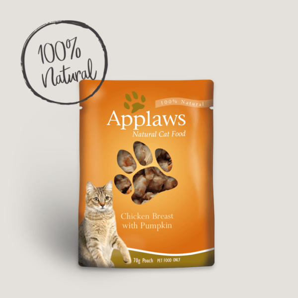 Applaws Cat Pouch Chic W/Pumpk 70Gr