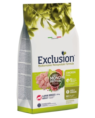 Exclusion Adult Chicken Lg 12Kg
