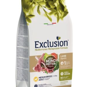 Exclusion Adult Lamb Med 12Kg