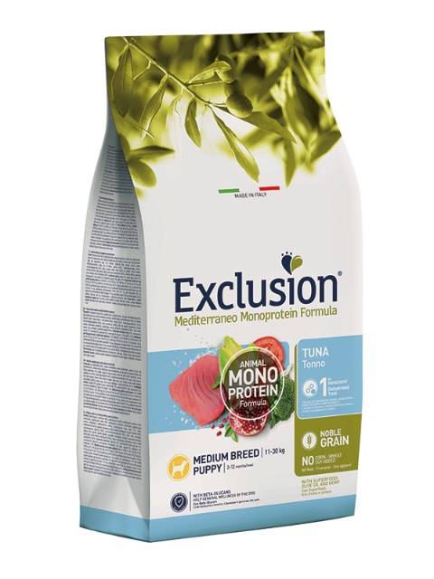 Exclusion Puppy Tuna Med 3Kg