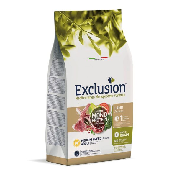 Exclusion Adult Lamb Lg 12Kg