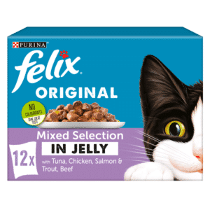 Felix Pouch Chunks In Jelly - Mixed 12 P