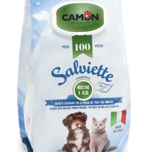Camon Wipes Aloe Vera 100 Pc