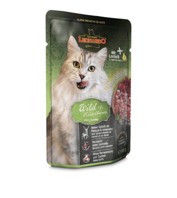 Leo Cat Pouches Venison  85 Gr