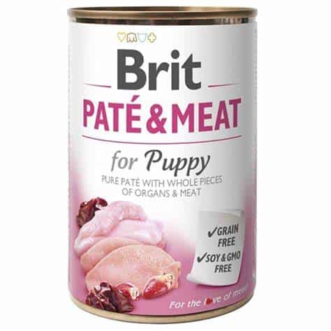 Brit Dog Tin Pate Puppy 400Gr