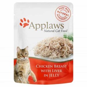 Applaws Cat Pouch Chic W/Liver In Jelly