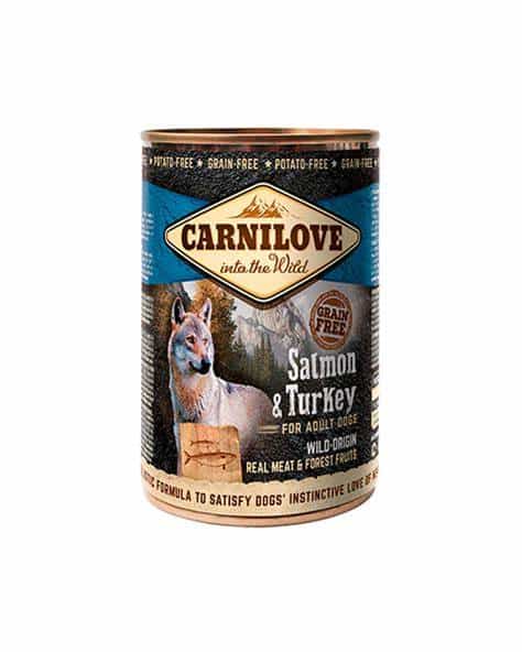Carnilove Dog Tin Adult Salm & Turk 400G