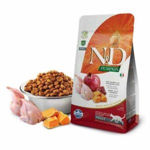 N&D Cat Dry Adult Quail Pomegran 1.5Kg
