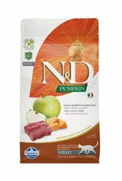 N&D Cat Dry Adult Venison Apple 1.5Kg