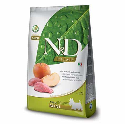 N&D Dog Dry Adult Mini Boar Apple 800Gr