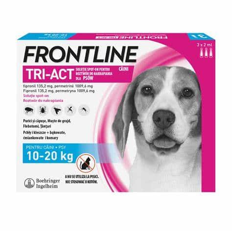 Frontline Dog Tri-Act 10-20 X 3 Pip