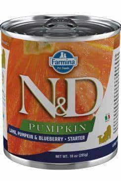 N&D Dog Wet Lamb,Pumpk Starter  285G