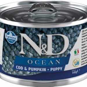 N&D Dog Wet Ocean Cod Pump Pup 140Gr