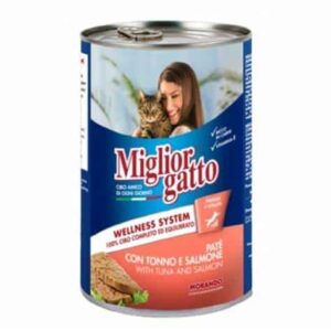 Miglior Gatto Cat Tin Pate' Tuna/Salm 40