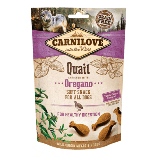 Carnilove Dog Soft Snack Quail 200 Gr