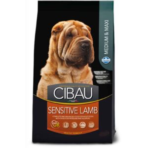 Cibau Dog Dry Adult Lamb Med Maxi 12Kg