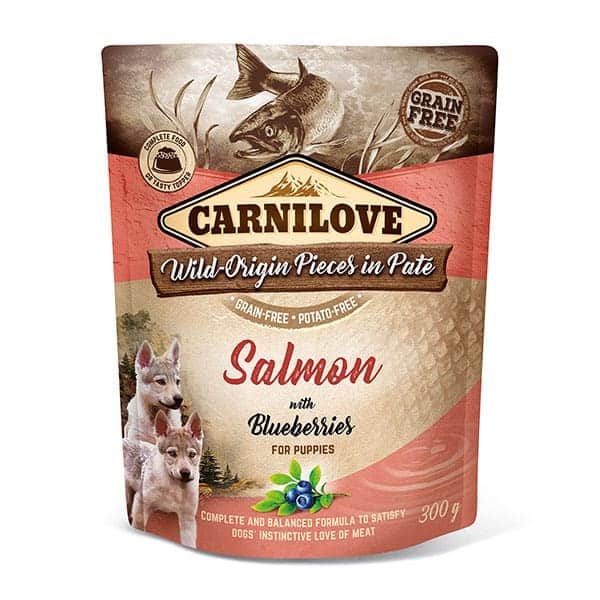 Carnilove Dog Pouch Pup Salm 300Gr