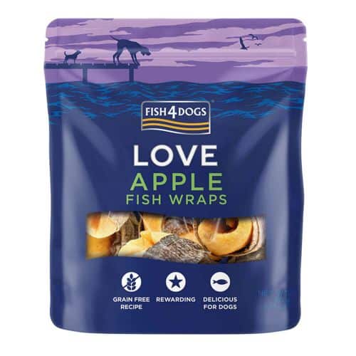 FISH4DOGS LOVE APPLE WRAPS
